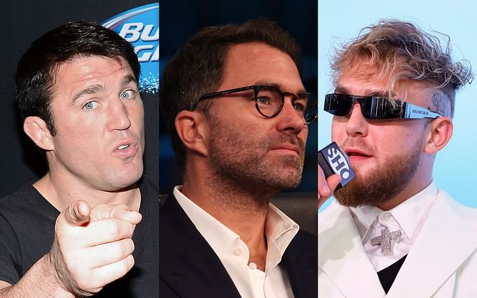 "Eddie needs to be real, real careful" - Chael Sonnen warns Eddie Hearn about suing Jake Paul for $100 million