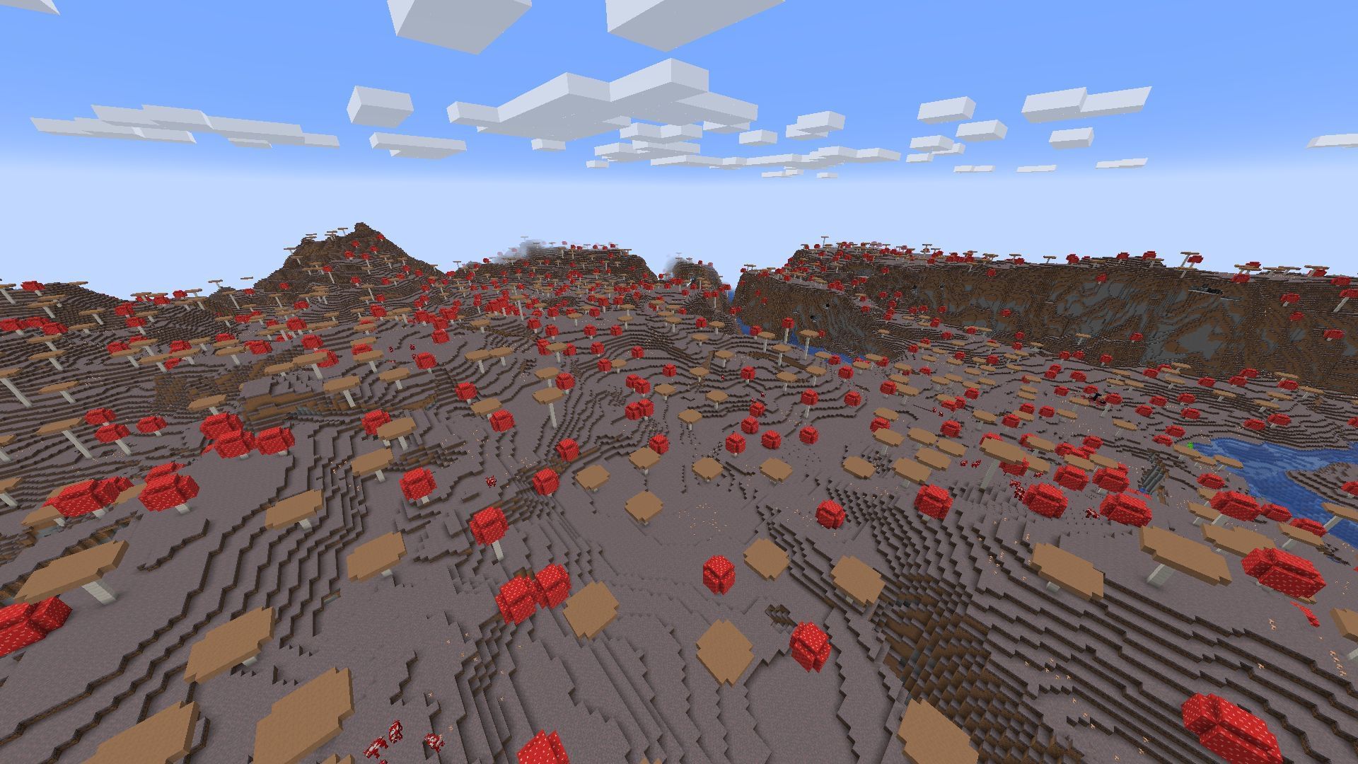 The entire world is made up of one Minecraft biome only (Image via Mojang)