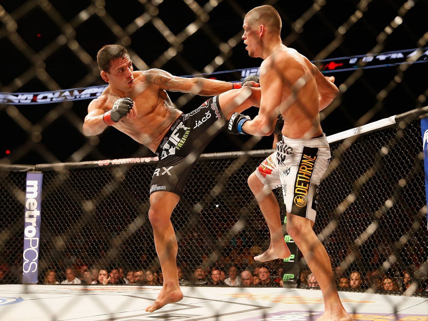 Rafael Dos Anjos completely handled Nate Diaz in 2014