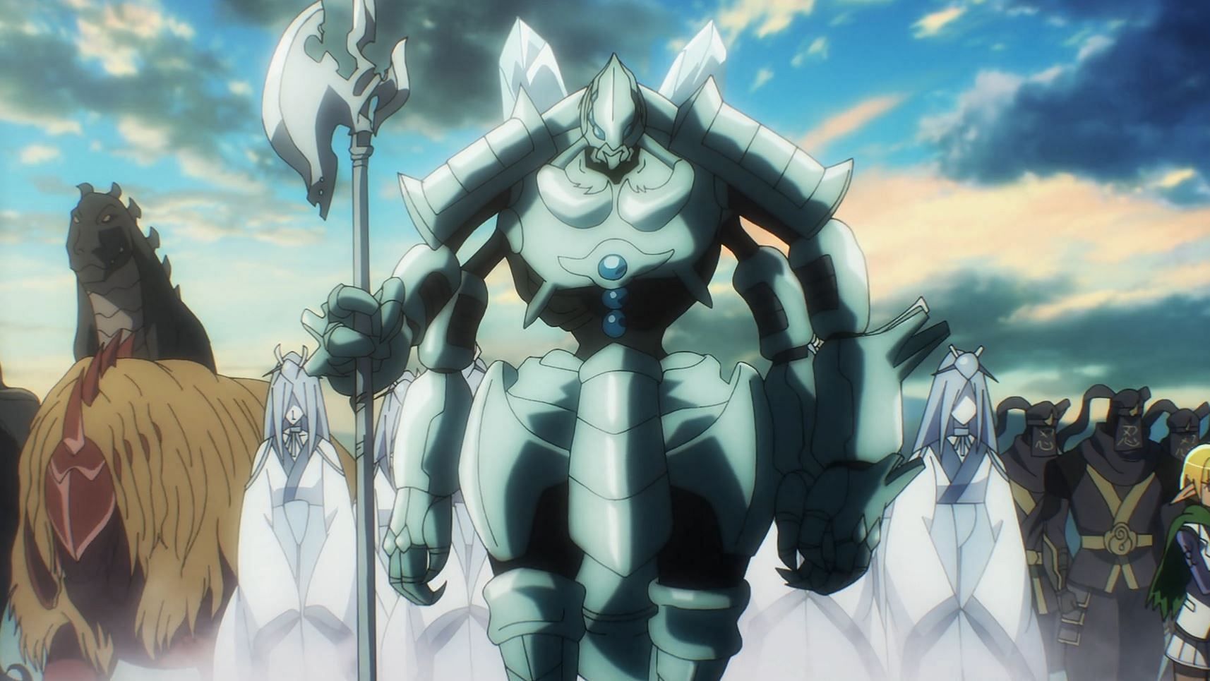 Cocytus marching with his soldiers towards Re-Estize Kingdom (Image via Madhouse)