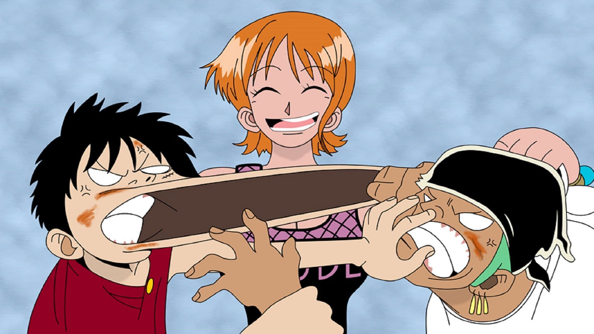 Luffy, Zoro and Nami are just so funny together (Image via Eiichiro Oda/Shueisha, One Piece)