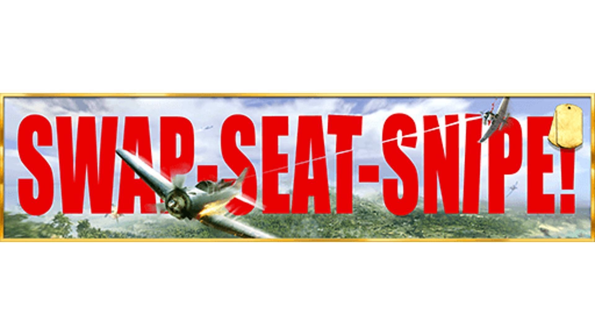 The &quot;Swap-Seat-Snipe!&quot; Calling Card reward (Image via Activision)
