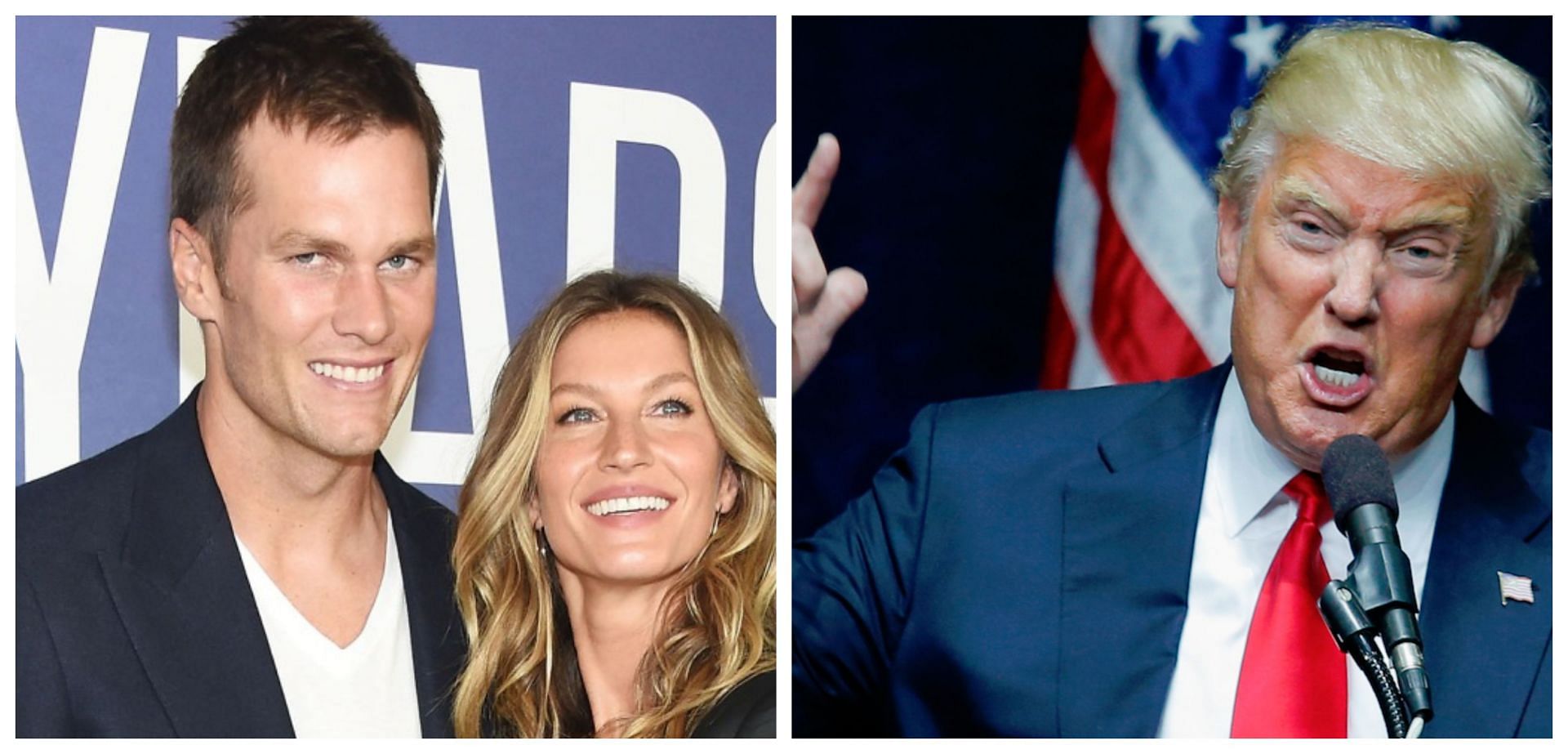 Tom Brady and Gisele Bundchen | Donald Trump