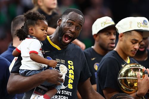 Golden State Warriors forward Draymond Green at the 2022 NBA Finals - Game Six