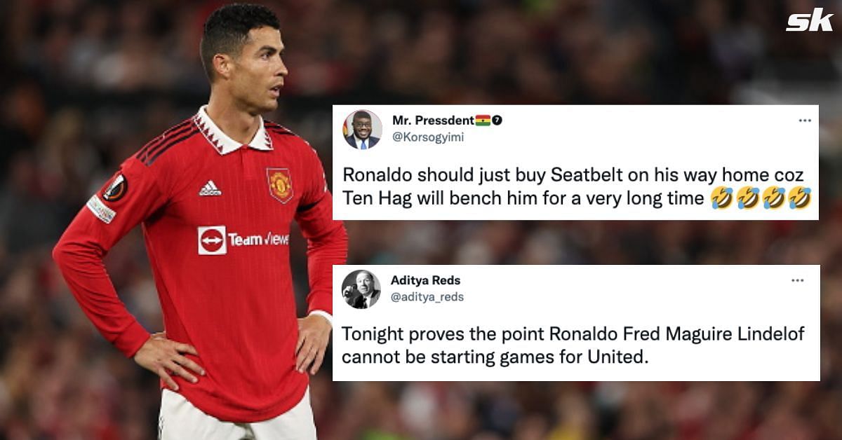 Manchester United fans were left frustrated with Cristiano Ronaldo