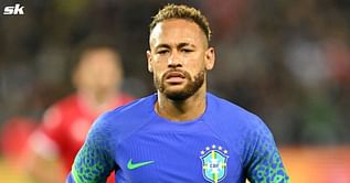 Neymar joins exclusive list containing Pele and Lionel Messi after scoring in Brazil's 5-1 rout of Tunisia