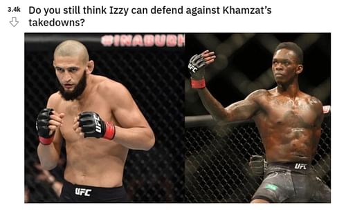 Khamzat Chimaev vs. Israel Adesanya debate