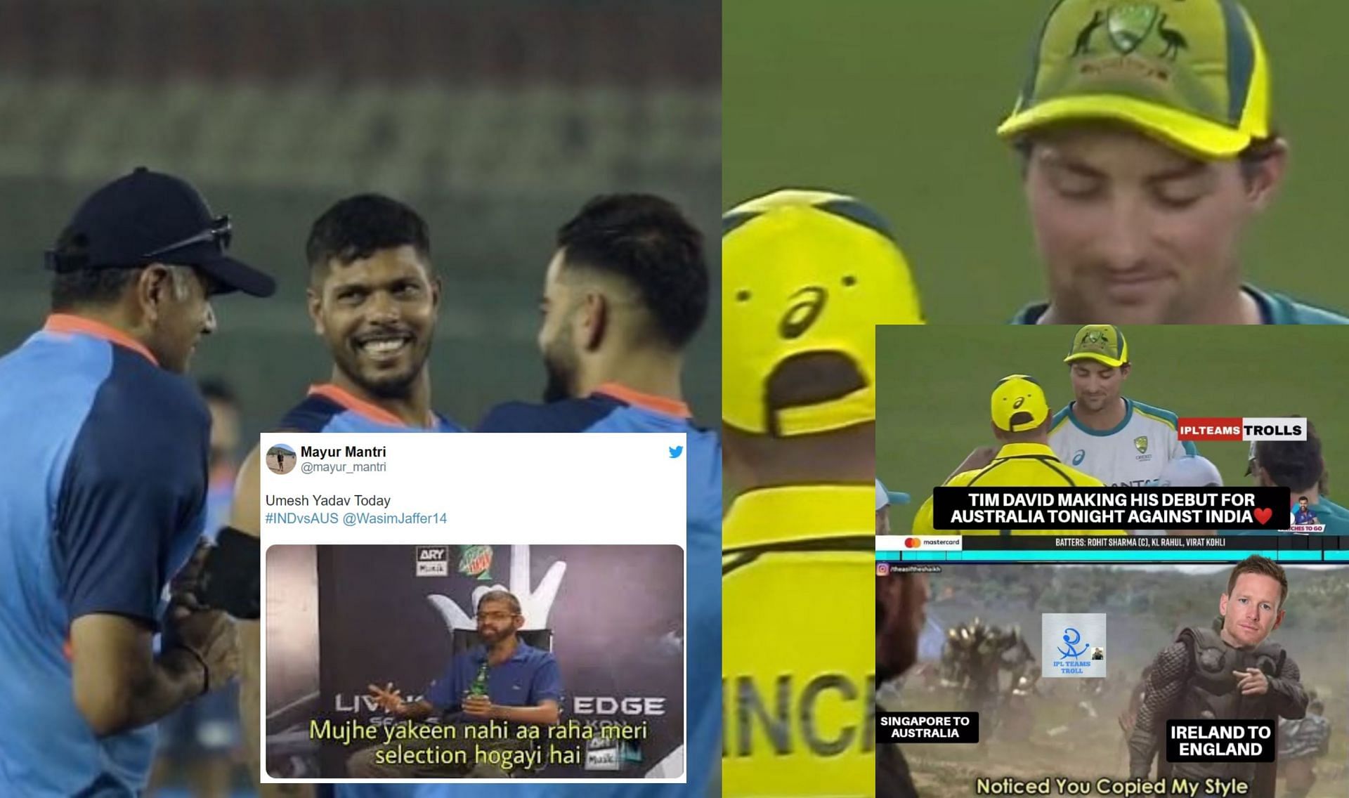 IND vs AUS 2022: Top 10 funny memes after the toss in 1st T20I in Mohali