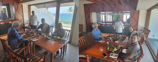 IND vs SA 2022: Ravi Shastri shares pictures while having sadya in Kerala