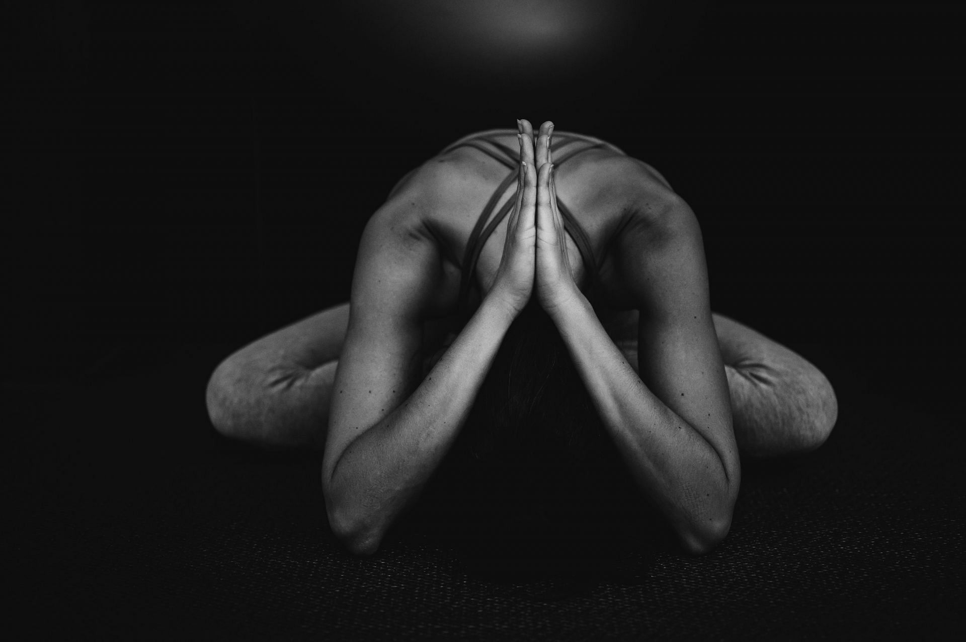 Yoga is one of the best ways to calm your nervous system (Image via Unsplash @Conscious Design)