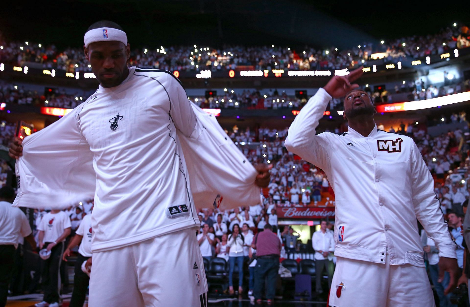 LeBron James Dwyane Wade - Indiana Pacers v Miami Heat - Game Five