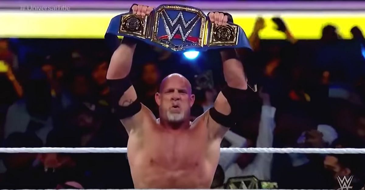 Goldberg became the first WWE Hall of Famer to win the Universal Title