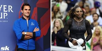 "Roger Federer is a class act as it almost seemed like he gave Serena some space for his retirement" - Jan-Michael Gambill