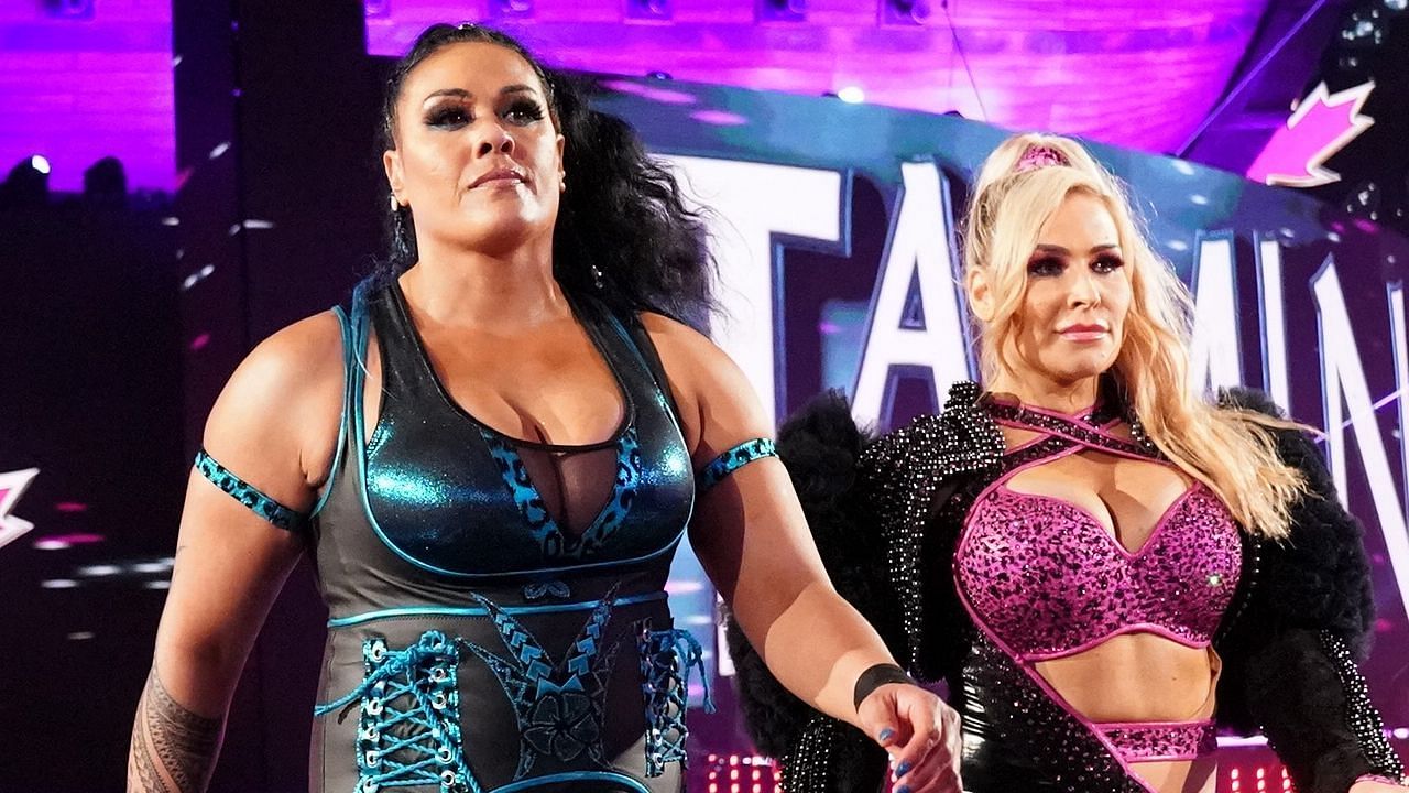 Former Tag Team Champions - Tamina and Natalya