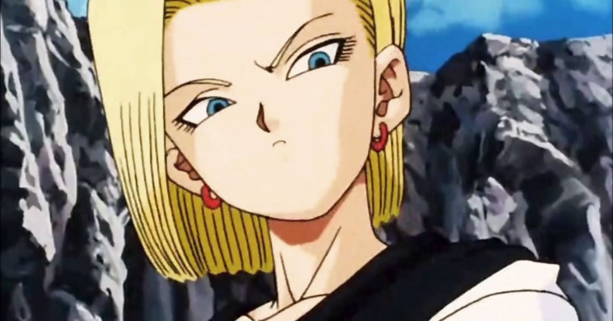 Android 18 in Dragon Ball Z (Image via Toei Animation)
