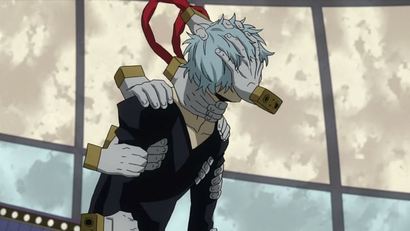 Why does Shigaraki wear hands on his body in My Hero Academia?