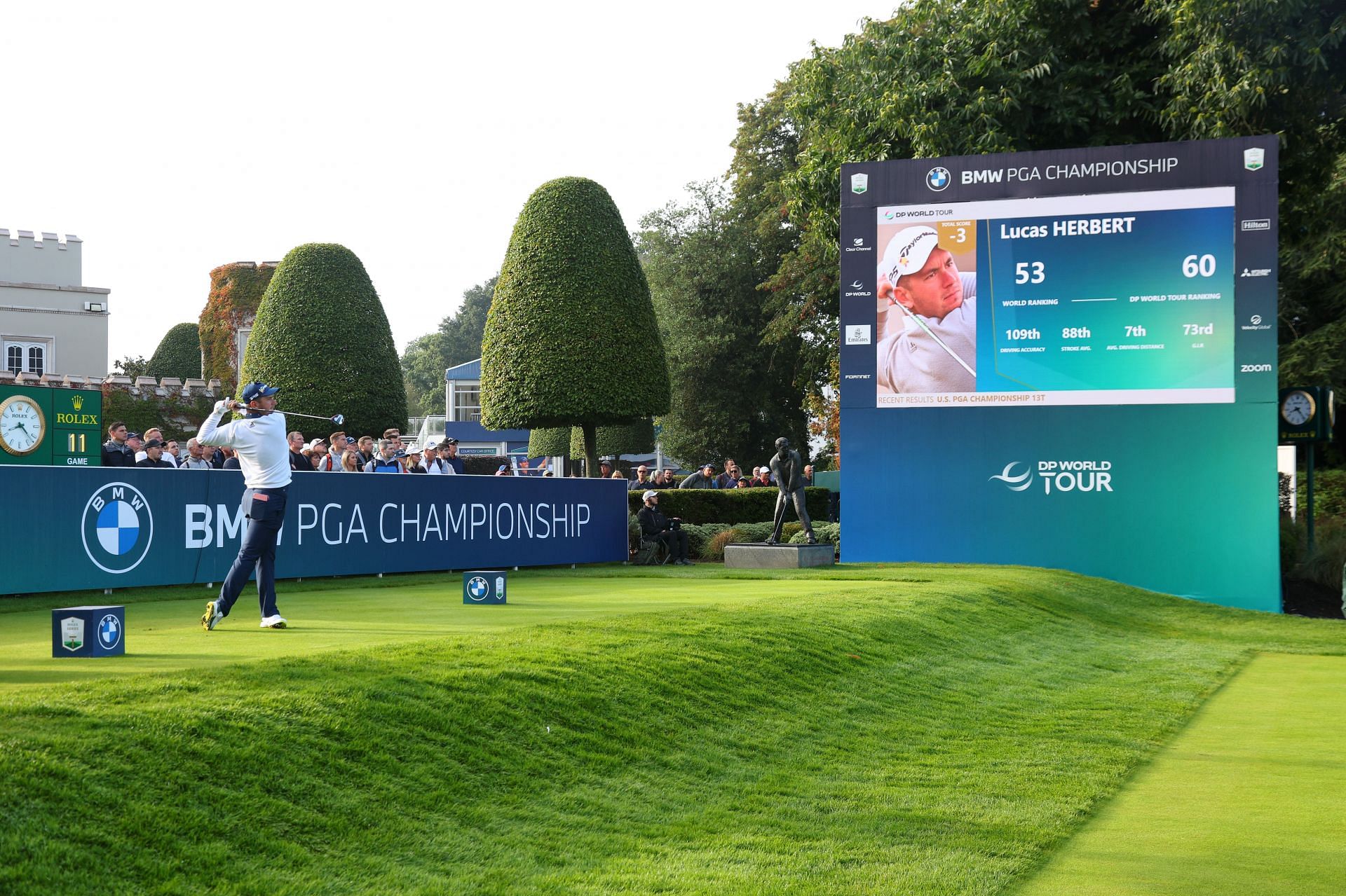 BMW PGA Championship resumed as a 54hole event