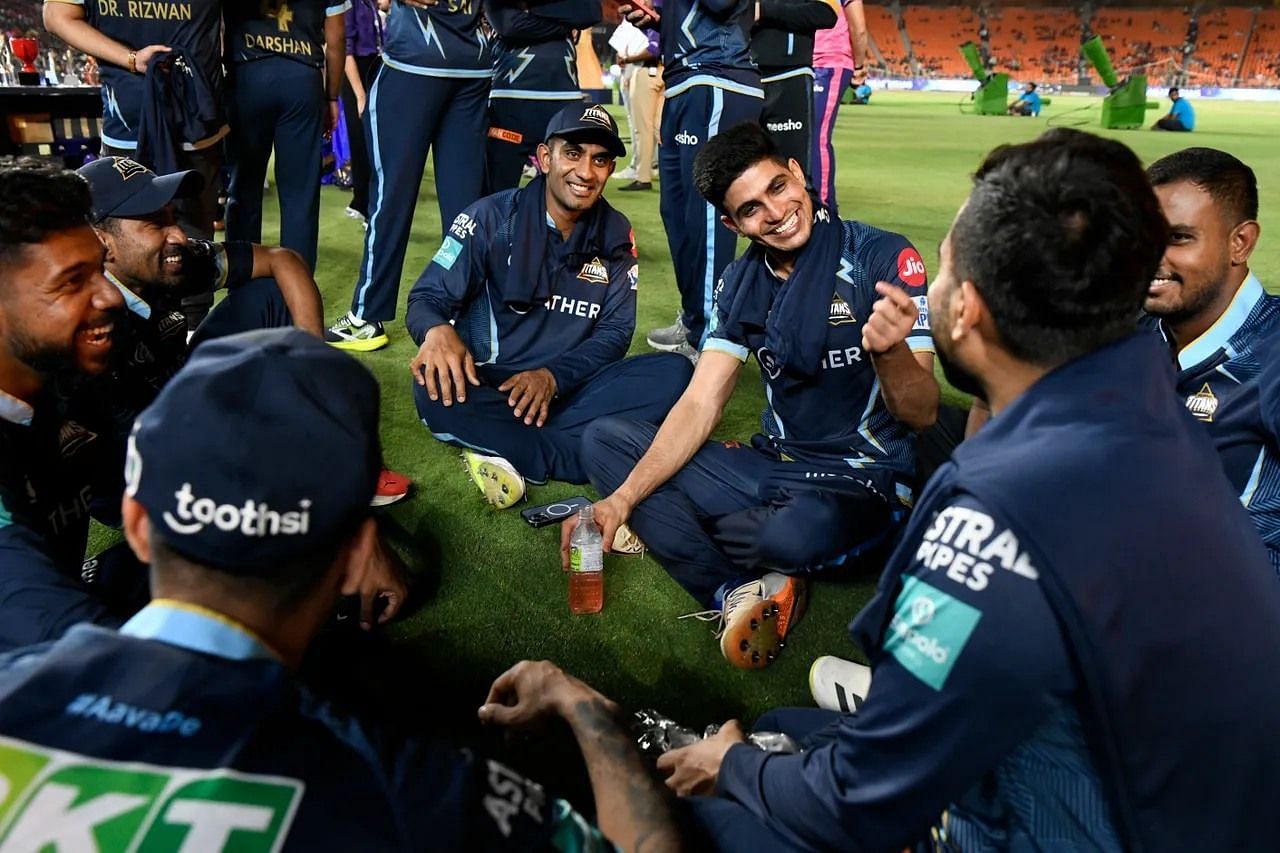 All players including Shubman Gill spoke highly about the atmosphere in the Gujarat Titans dressing room after winning the trophy (Image Courtesy: IPLT20.com)