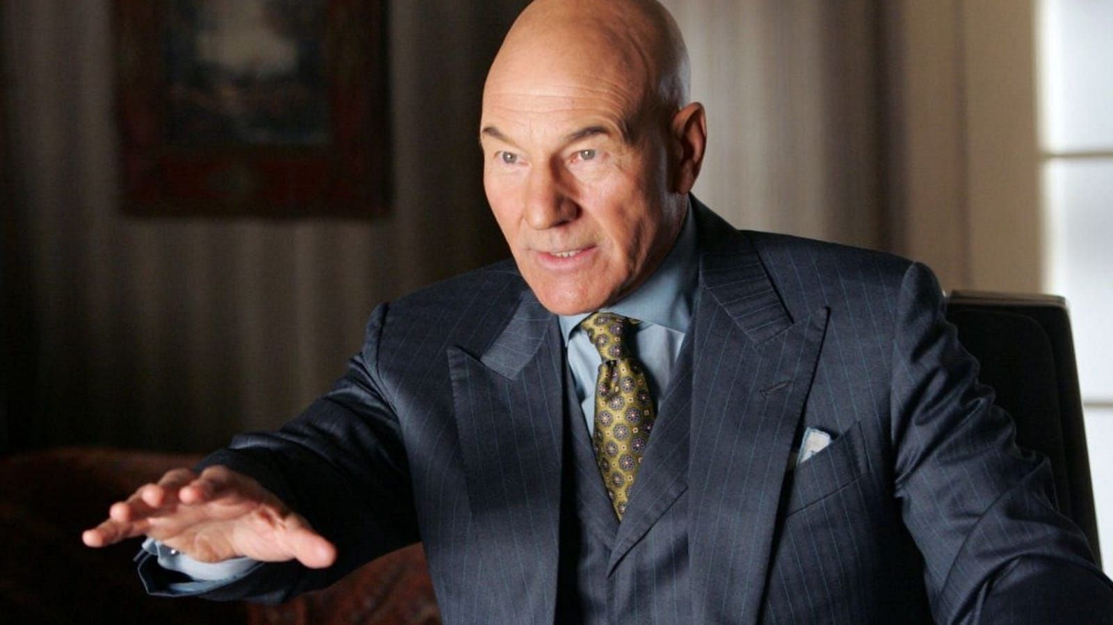 Patrick Stewart as Professor X (Image via 20th Century Fox)