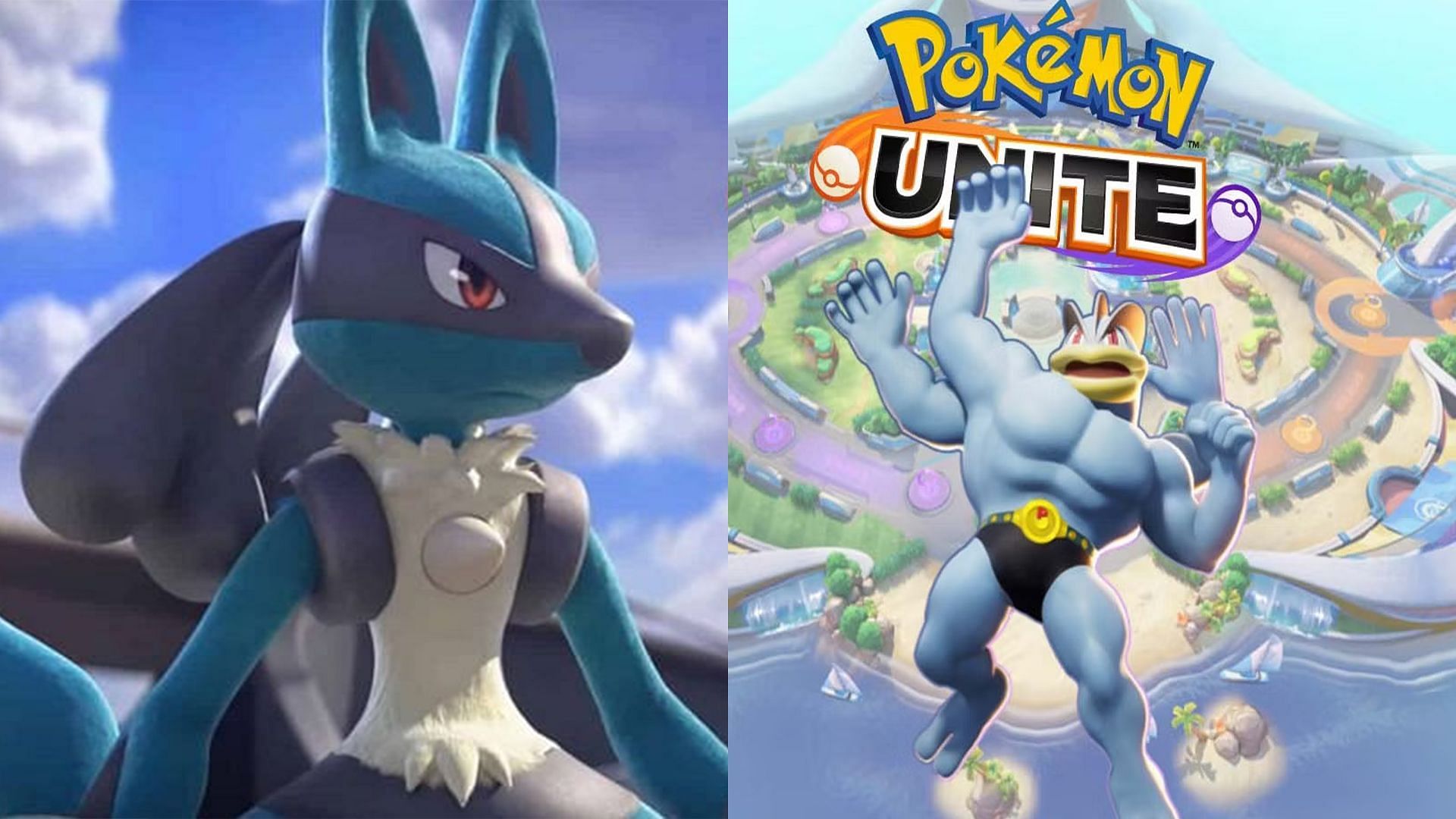 Machamp and Lucario in the cover of the best All-Rounders (Image via The Pokemon Company)