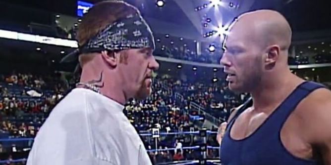 When did Mad Max and Mortal Kombat actor Nathan Jones interact with The Undertaker in WWE?