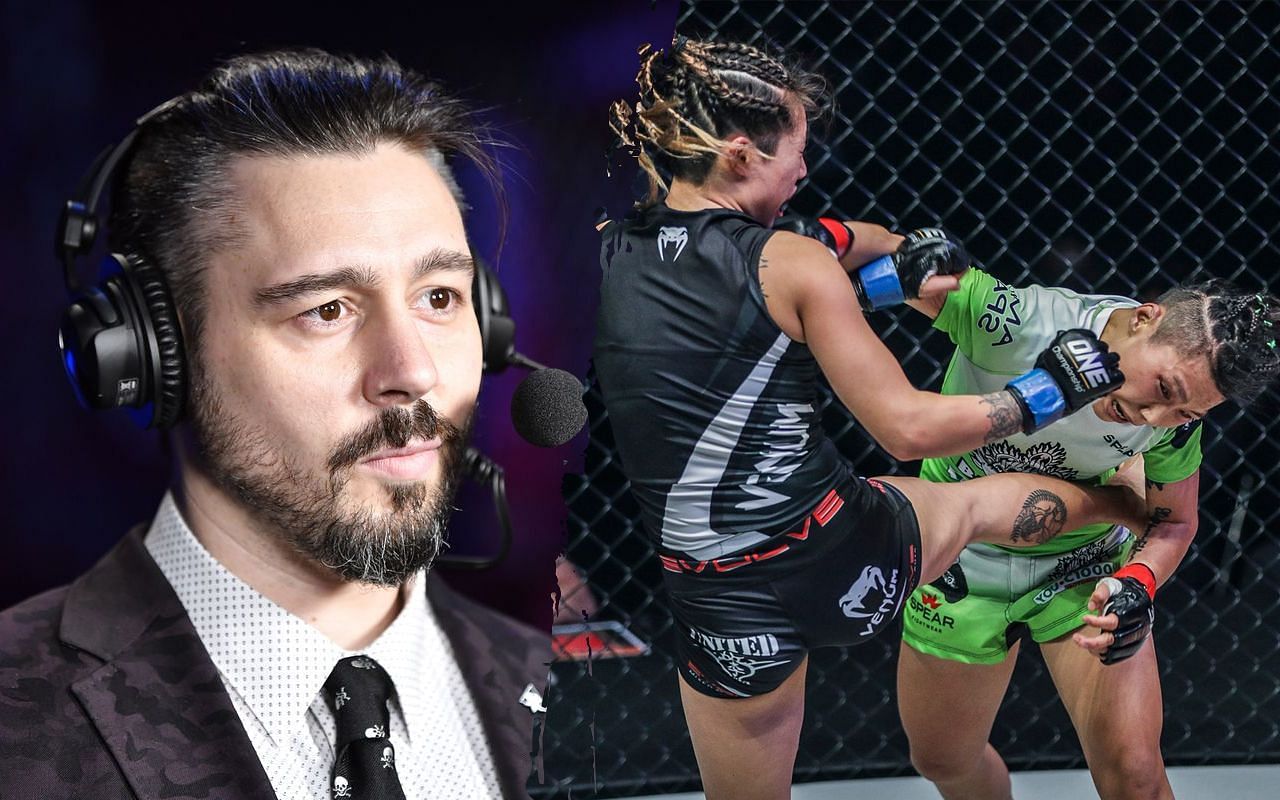 Dan Hardy breaks down Xiong Jing Nan vs. Angela Lee III in &quot;The War Room&quot; [Credit: Instagram @danhardymma, ONE Championship]