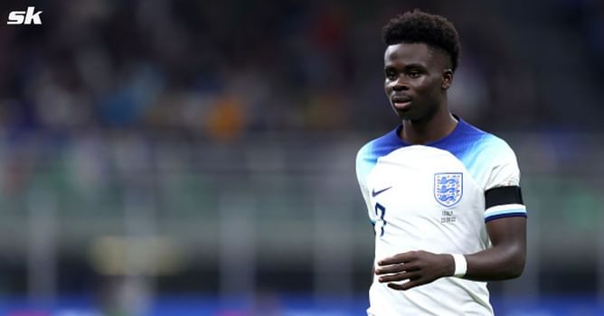 “I like him as that” – Theo Walcott chooses best position for Bukayo Saka after Arsenal star is played as wing-back by Gareth Southgate