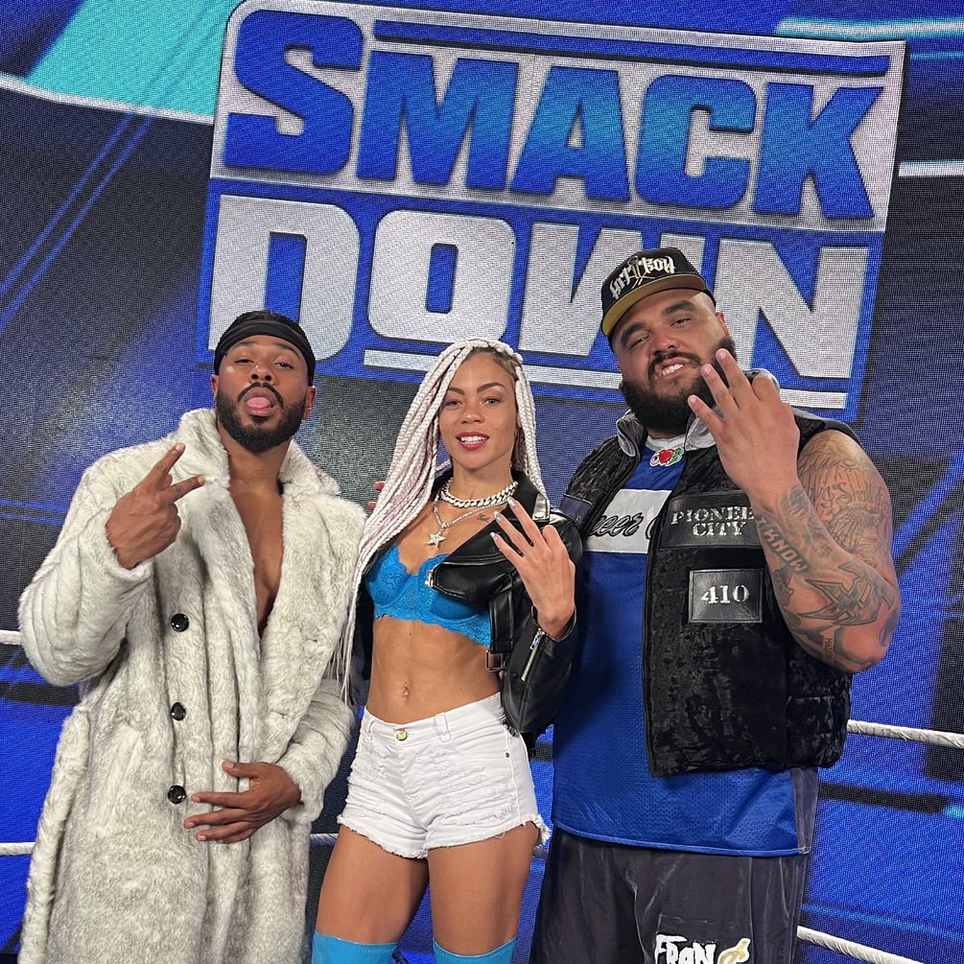 Top Dolla and Ashante Adonis rejoined B-Fab on SmackDown.