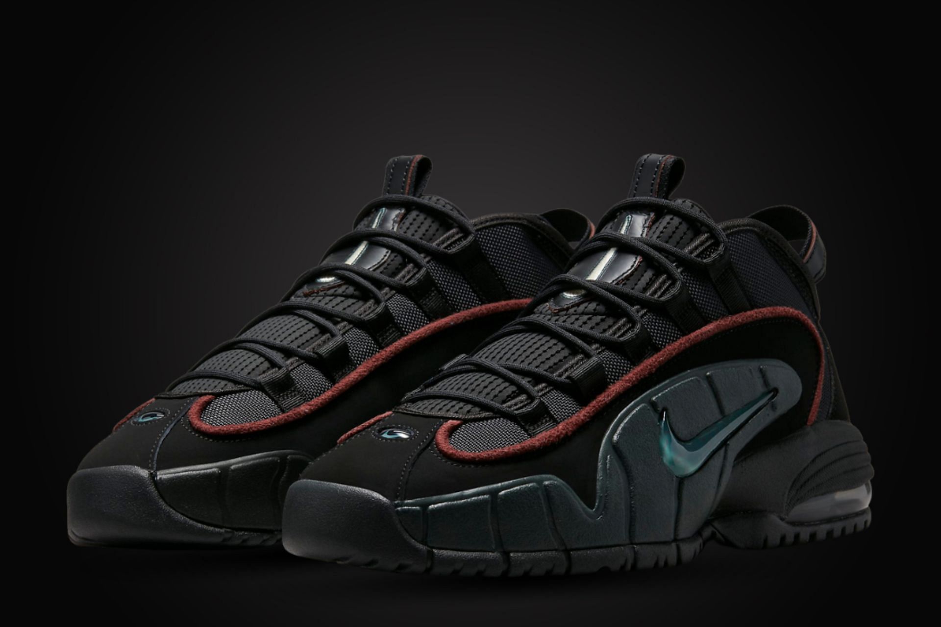 Nike Air Max Penny 1 Faded Spruce shoes (Image via Nike)