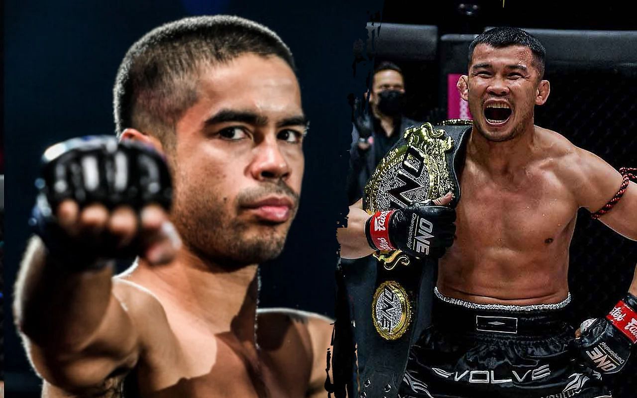 Danial Williams (left) and Nong-O Gaiyanghadao (right) [Photo Credits: ONE Championship]