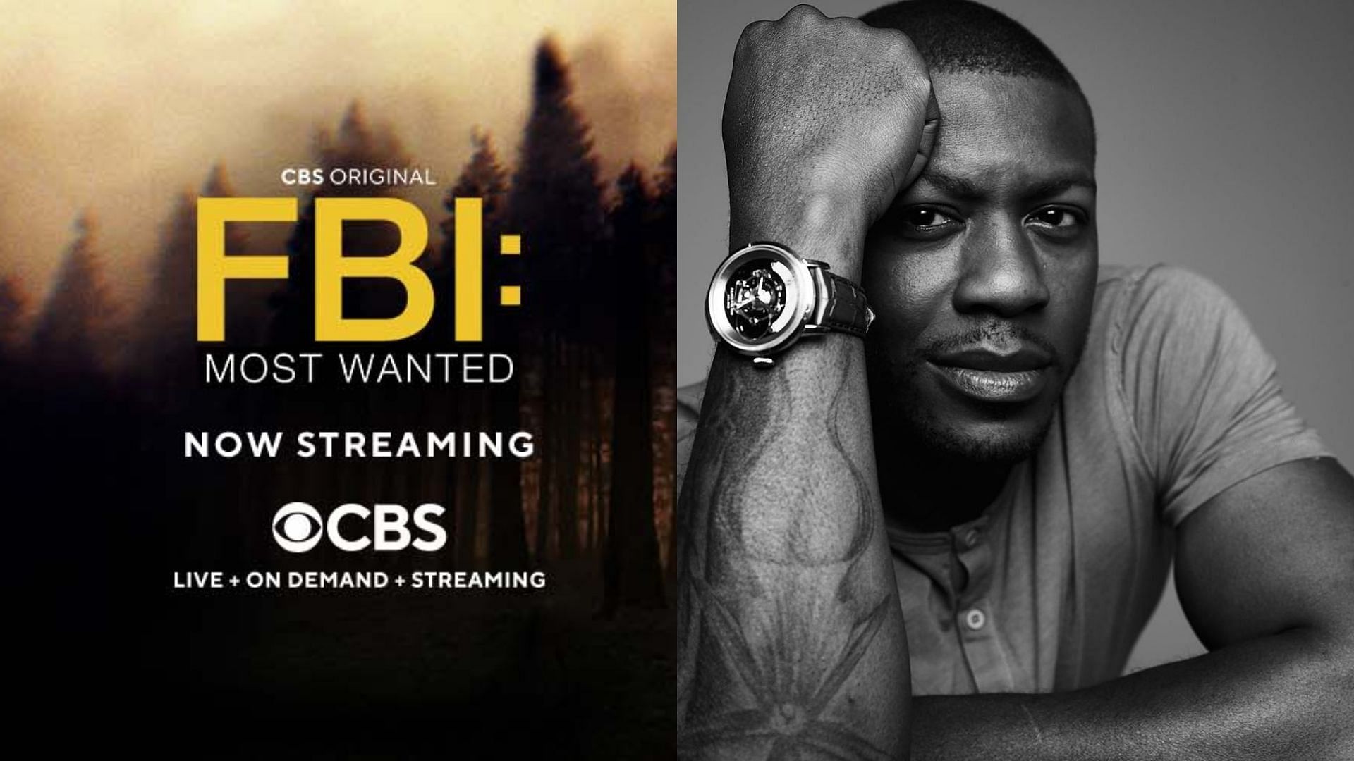 Edwin Hodge plays the role of Ray Cannon in FBI: Most Wanted Season 4 (Images Via FBI: Most Wanted/Twitter and chaoticsymphony/Instagram)
