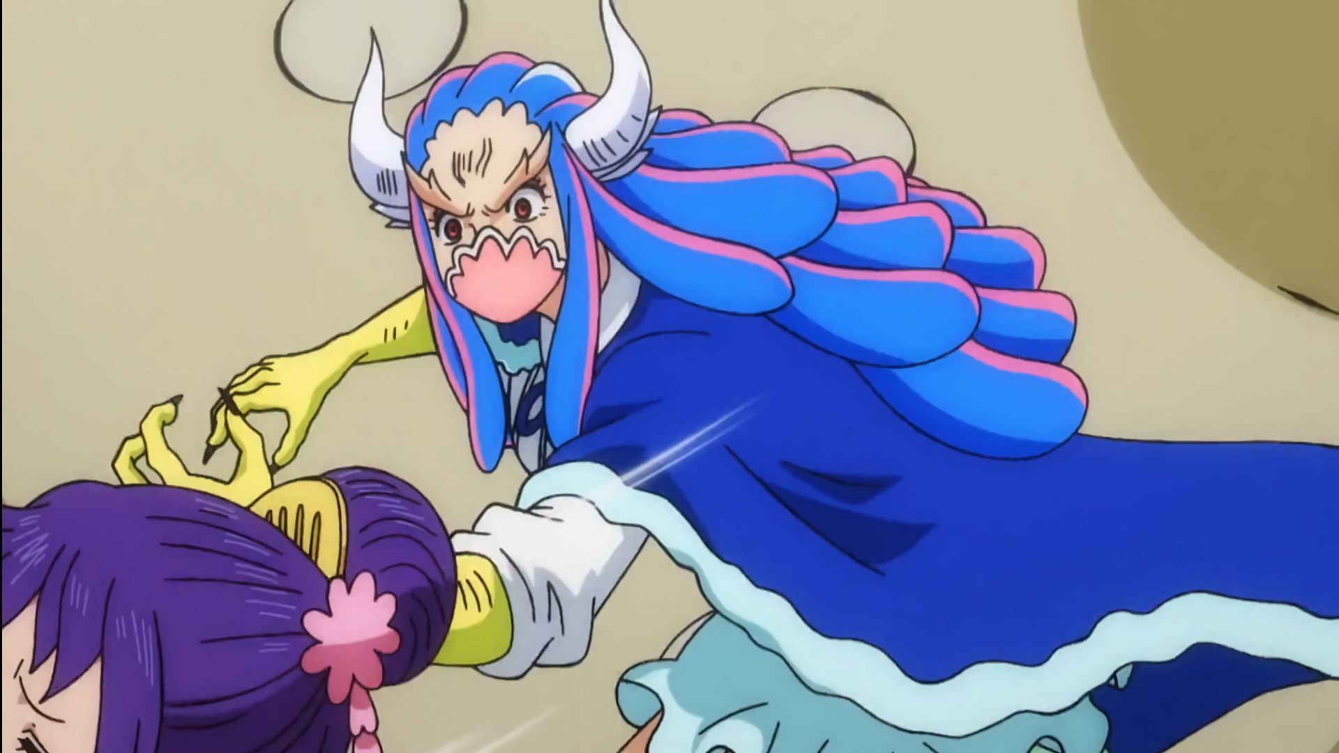 Ulti attacking Otama (Image via Toei Animation)