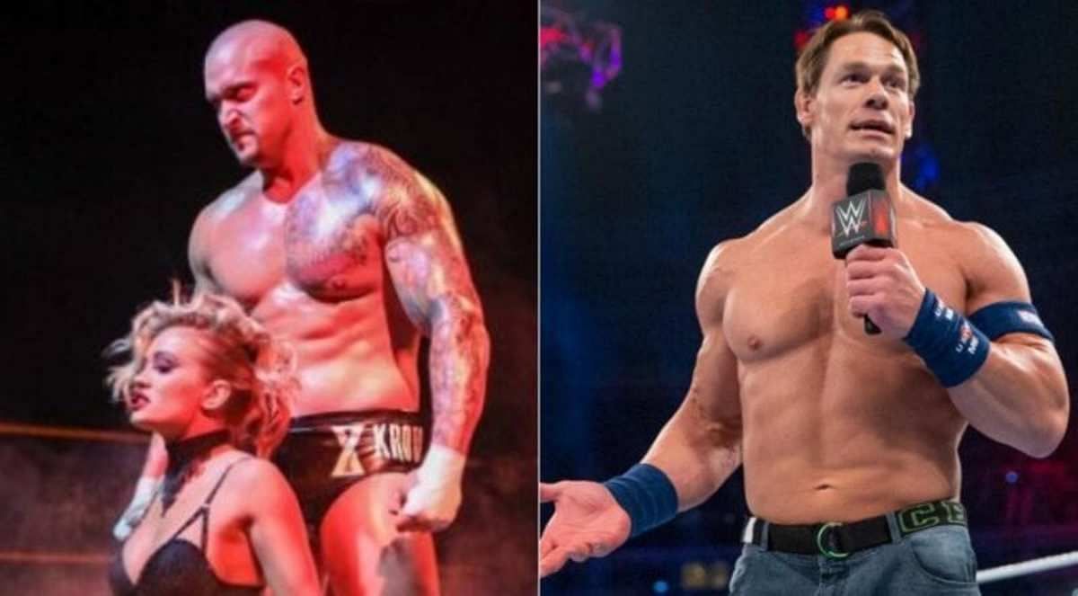 A match between John Cena and Karrion Kross would be an all out war at WrestleMania 39