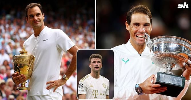 Roger Federer or Rafael Nadal? Bayern Munich superstar Thomas Muller chooses between the 2 tennis legends