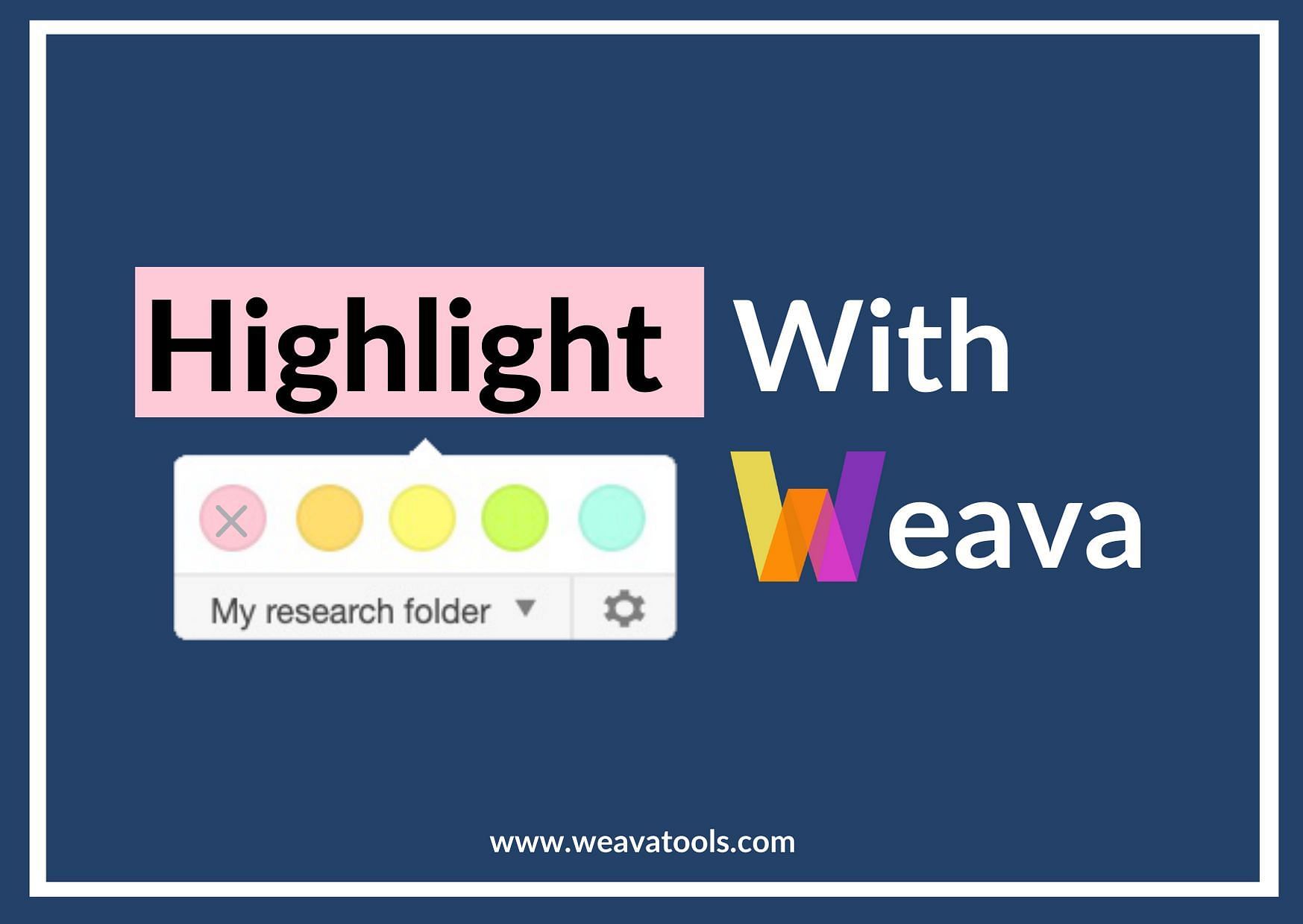 Organize your research using Weava (Image via Weava)
