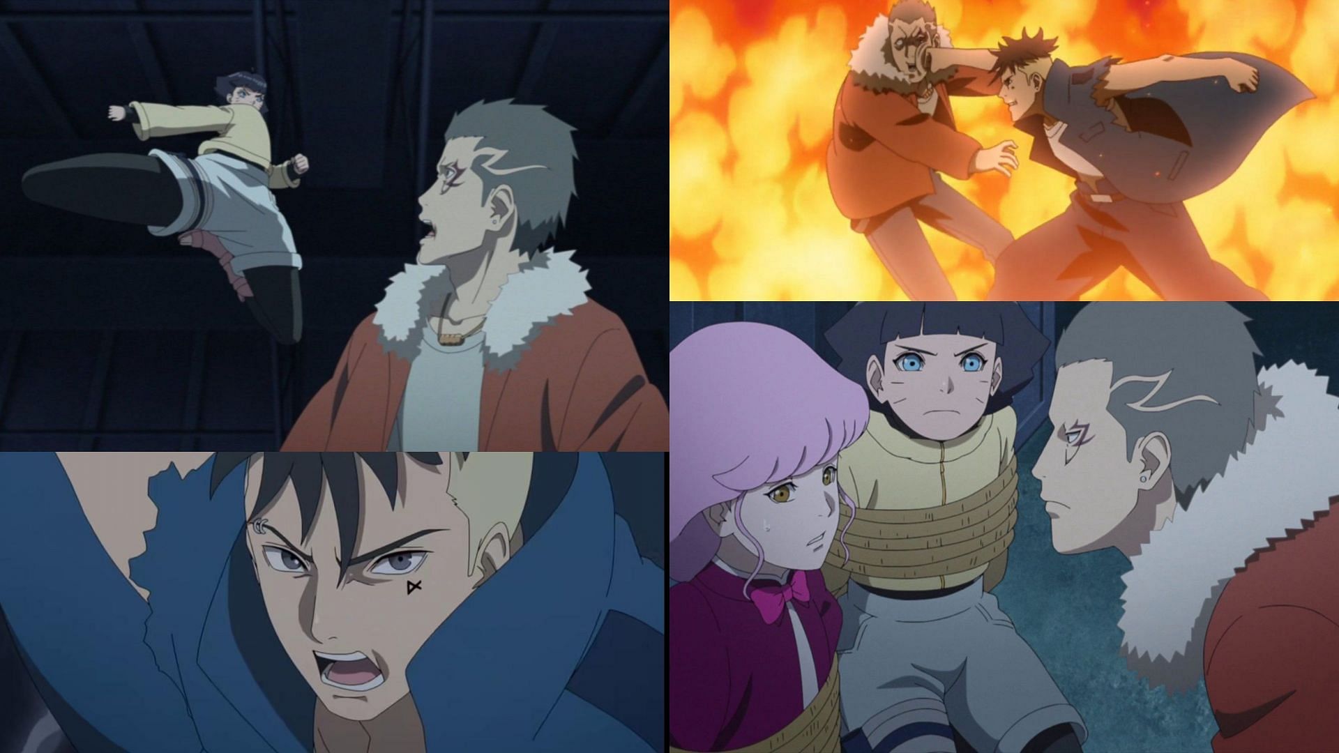 Himawari Uses Gentle Fist  Boruto: Naruto Next Generations 