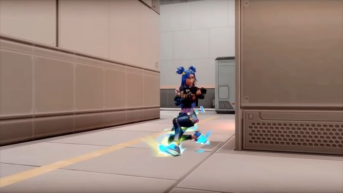 How does Neon's backslide work in Valorant