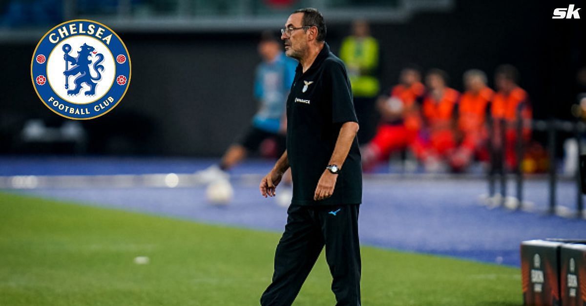 Sarri flipped the finger during the win over Verona