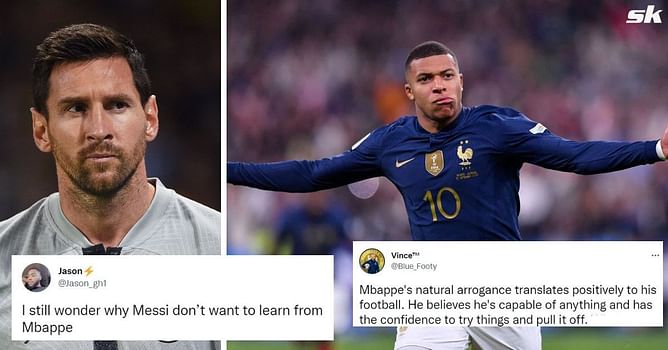 “Still wonder why Messi don’t want to learn from Mbappe”, “Natural arrogance translates positively to his football” – Twitter fans salute PSG superstar after his stunning goal for France in 2-0 win over Austria