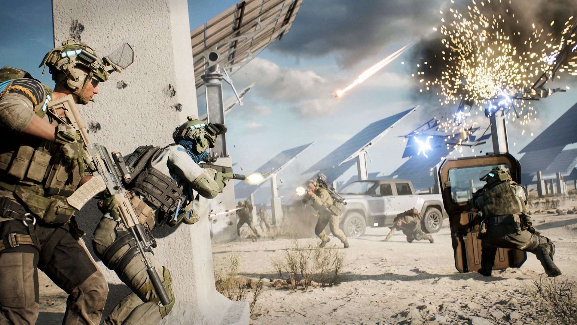 Players can go all out in Multiplayer mode consisting of several other game modes. (Image via DICE)