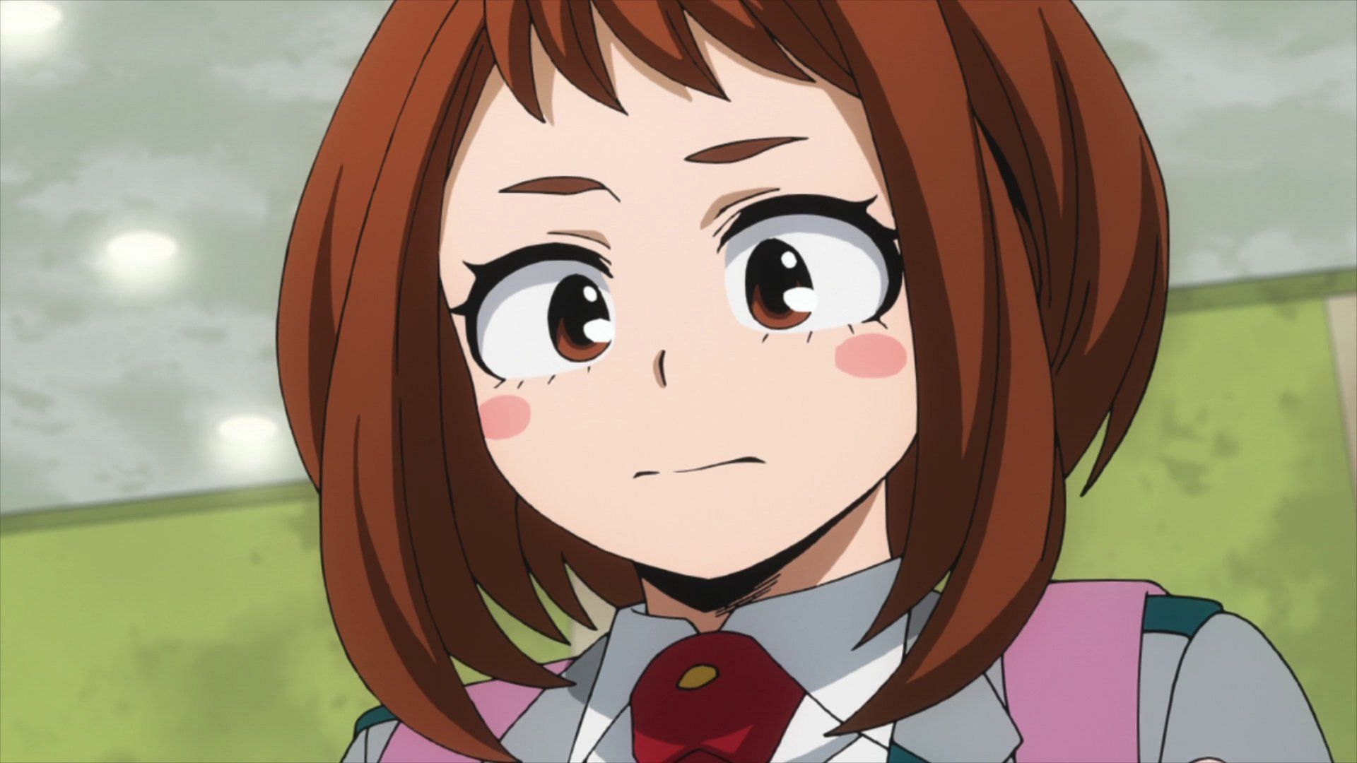 Uraraka as seen in My Hero Academia (Image via Studio Bones)