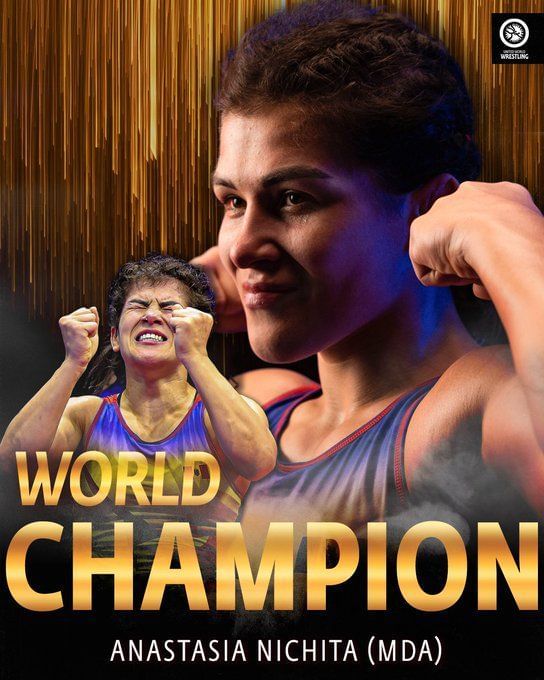 US teenage wrestler Amit Elor celebrated her victory in style at the