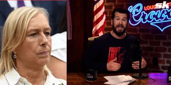"What a f**king prick!" - Martina Navratilova lashes out at political commentator Steven Crowder for comments on rape victims