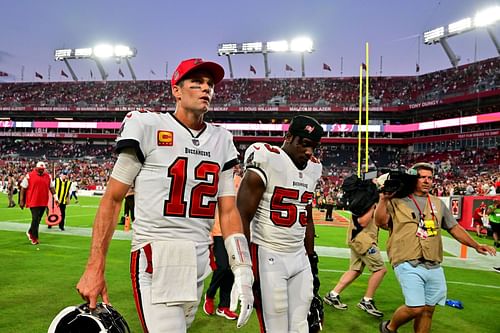 Tom Brady at Green Bay Packers v Tampa Bay Buccaneers