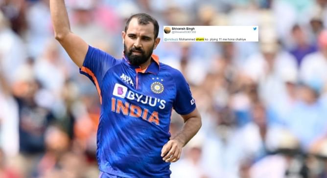 “It will cost India” – Fans react as Mohammed Shami named on standby list in T20I World Cup squad