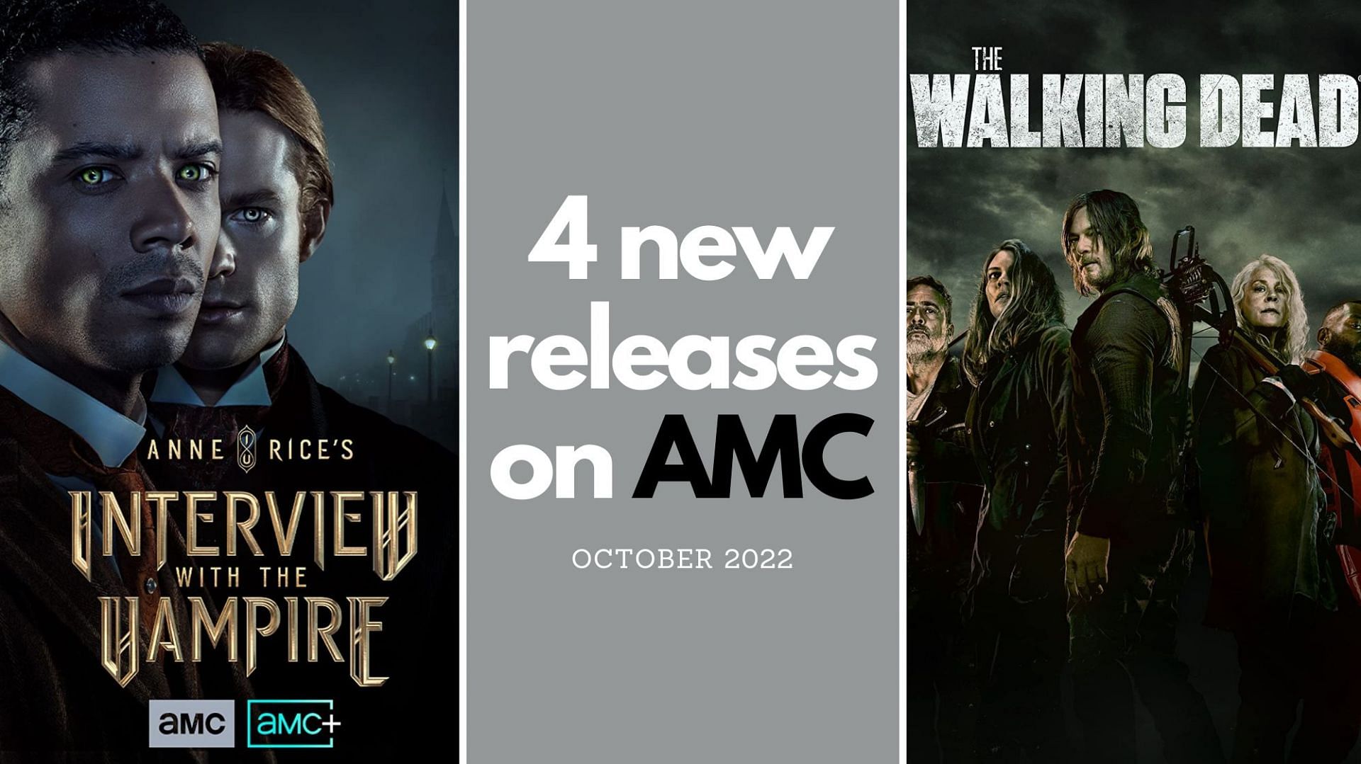 4 new AMC show releases in October 2022
