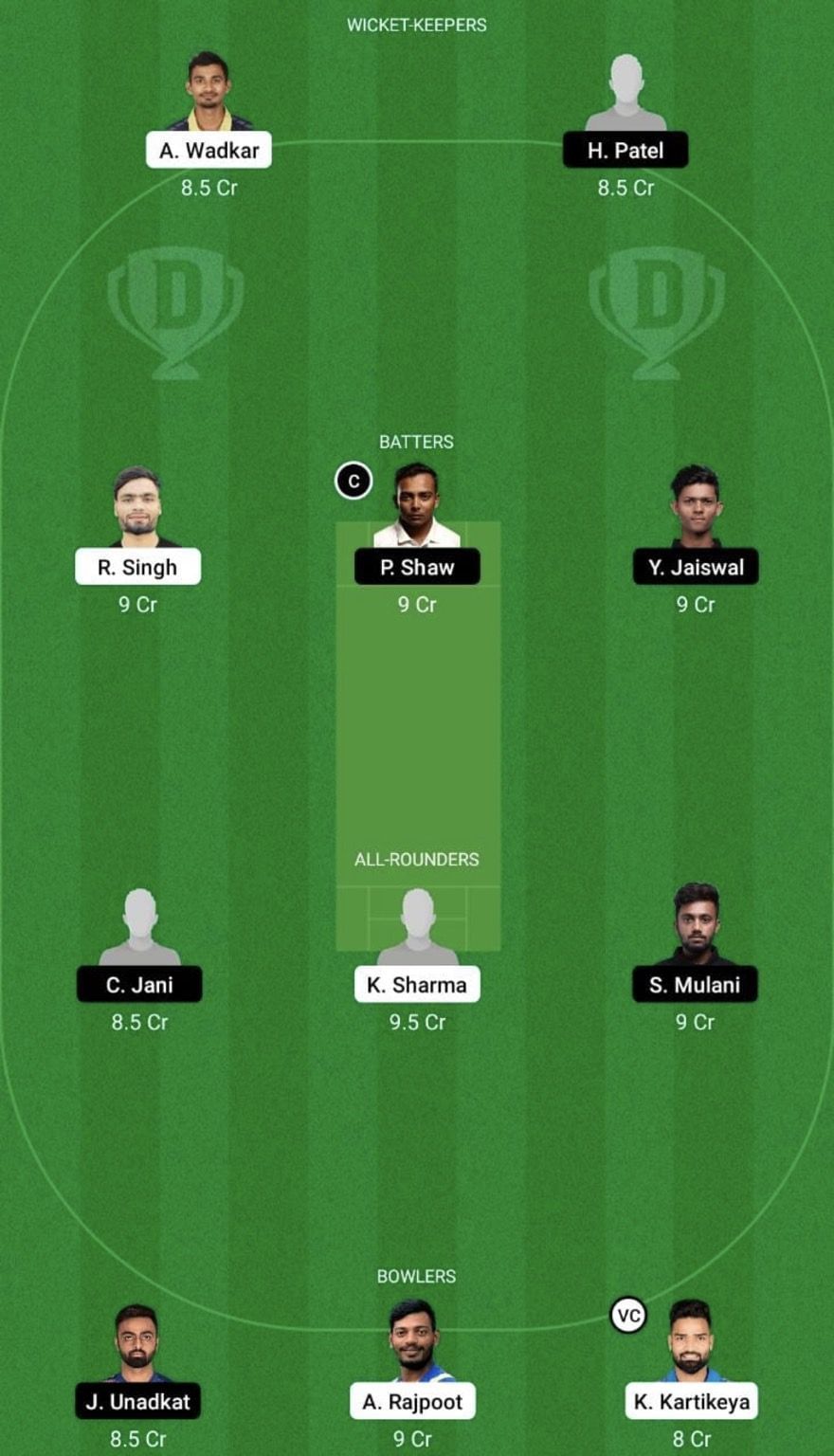 CZ vs WZ Dream11 Prediction Team, Head To Head League