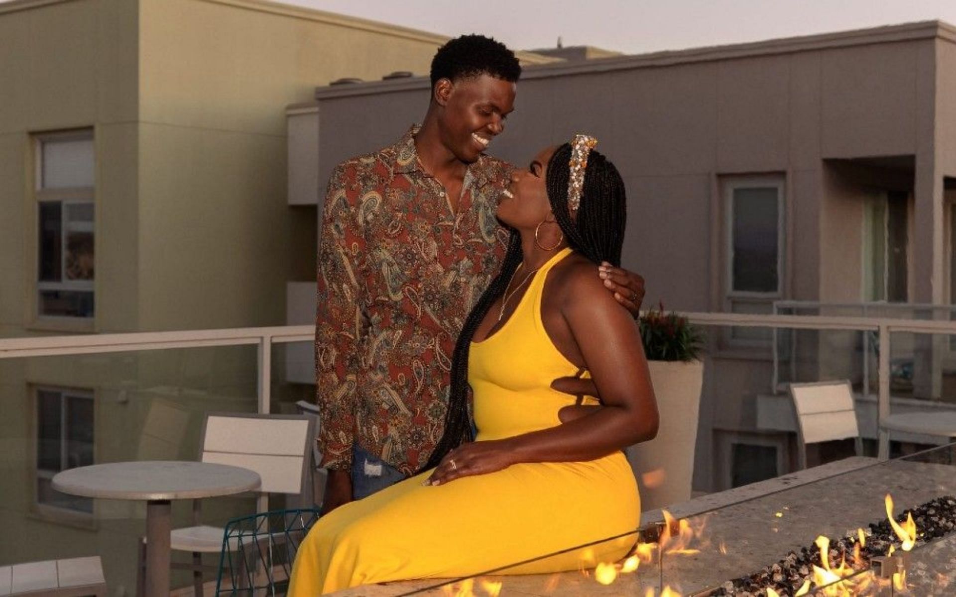Alexis and Justin fight on their first month marriage anniversary (Image via Lifetime)