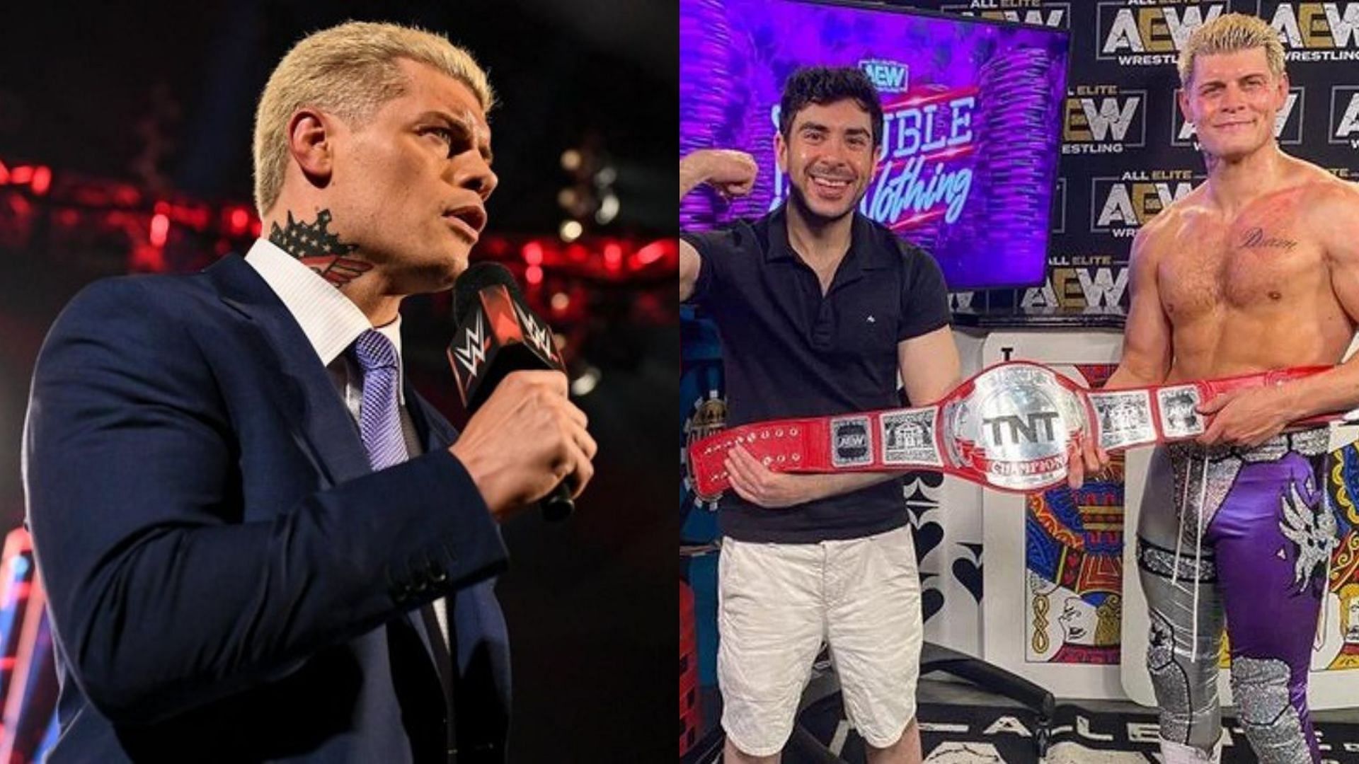 Cody Rhodes left AEW to re-sign with WWE