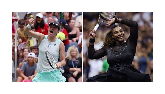 "Just going to try to focus on the right things and not really think about that 'cause that was basically the key during that streak that I had" - Iga Swiatek on breaking Serena Williams' bagel record